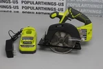 Ryobi One+ 18V 1/2 In Circular Saw P505VN Tool Only (C31030697). Fixed Price $30.00.