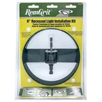 E0101682 63/8 Clamshelled Remgrit Carbide Recessed Light Installation Kits. Fixed Price $50.44.