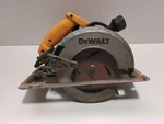 Dewalt DW364 120V Ac/dc Corded 7-1/4 In. Circular Saw With Electric Brake Used. Fixed Price $30.00.