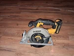 Dewalt 20V Max Cordless Circular Saw Lithium-ion Battery Yellow Black Silver. Fixed Price $80.00.