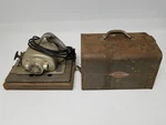 Vintage 1950'S Craftsman No 207.25530 Electric 6 1/2" Saw With Case (powers On). Fixed Price $62.99.