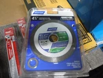 *new* Norton 4-1/2" Wet/dry Continuous Rim Diamond Saw Blade, 50505-038. Fixed Price $19.95.