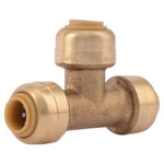 New 6X Sharkbite U358LFA Lead Free Push-to-connect Tee, 1/4". Fixed Price $49.99.