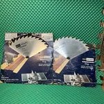 (lot Of 2) Sears Craftsman Kromedge Rip 9-9-32567 Circular Saw Blades Nos. Fixed Price $32.95.