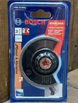 Bosch Starlock 3-1/2" Semi Circle Oscillating Diamond Grit Blade OSL312DG. Fixed Price $30.00.