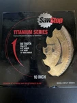 Sawstop Circular BLADE,10 In BLADE,80 Teeth BTS-P-80HATB. Fixed Price $100.00.