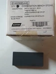 Norton 85440 4X1-3/4 5/8 Thick, Coarse/fine, Silicone Carbide Bench Stone. Fixed Price $9.95.