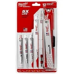 12 Piece Multi Material (wood, Plastic, Metal) Bi-metal White. Fixed Price $60.99.