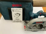 Bosch Cordless 6-1/2" Circular Saw 1662 With Case. Fixed Price $59.00.