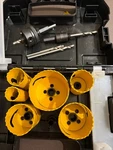 Dewalt D180005 14 Pc Master Hole Saw Kit Incomplete Set. Fixed Price $79.99.