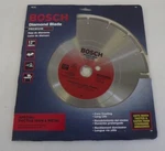 New Bosch DB1267 Premium Plus 12'' Dry Wet Cutting Segmented Diamond Saw Blade. Fixed Price $49.95.