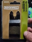Rockwell RW8960 Steel Plunge Sanding Oscillating Blade 1.375 X 1-5/8 In.. Fixed Price $18.99.