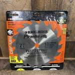Black & Decker 77-717 Piranha 7-1/4", 18 Carbide Teeth Circular Saw Blade. Fixed Price $9.99.