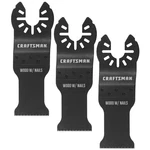 Craftsman Oscillating Blades, 1-1/8" Bi-metal Wood & Metal, Pack CMAO102-3. Fixed Price $34.00.