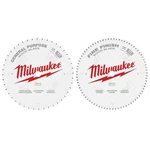 Milwaukee 48-40-1232 In Two Pack Circular Saw Blade. Fixed Price $135.45.