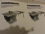 Powermatic 14 Inch Cabinet Saw #PM3000B Owners Operators Service Parts Manual. Fixed Price $17.55.