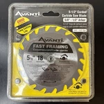 Avanti Corded Carbide Saw Blade 5/8"-1/2" Arbor New/sealed. Fixed Price $10.99.