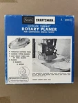 Sears Craftsman No. 29513 Carbide Tipped Rotary Planer For Radial Arm Saw -new?. Fixed Price $19.99.