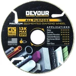 Nutek NT045AP 13000 Rpm Diamond Devour Segmented Cutting Wheel 4-1/2 Dia. In.. Fixed Price $15.32.
