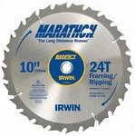 Irwin Tools Marathon Carbide Table / Miter Circular Blade, 10-INCH, 24T (14233). Fixed Price $26.80.