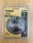 Dewalt 4" High Performance Continuous Rim Blade #DW4790 Sealed. Fixed Price $11.89.