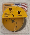 D180080 Dewalt Bi-metal Holesaw 5" 127MM New. Fixed Price $34.99.