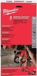 Milwaukee 48-39-0529 35-3/8 In. 18 Tpi. Compact Band Saw Blade Pk. Fixed Price $34.99.