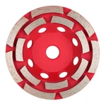 Milwaukee Tool 49-93-7750 4" Diamond Max Double Row Cup Wheel. Fixed Price $54.97.