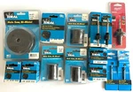 14 Pc Lot Ideal Bi-metal Hole Saw 3/4" To 3-1/2" Milwaukee Arbor Usa Set. Fixed Price $79.00.