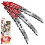 Thyentul 3 Pack 9" Japanese Teeth Reciprocating Saw Blades 6TPI Wood. Fixed Price $37.99.