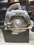 Vintage Sears Craftsman 7-1/2" Circular SAW-2 Hp Corded W/metal Case Made Usa. Fixed Price $35.00.