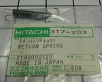 Genuine Hitachi 317-203 Return Spring C60B C8FSE 317203. Fixed Price $11.35.