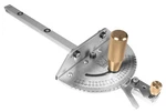 Wen WA1401 Steel And Brass Premium Miter Gauge, 27 Angle Stops. Fixed Price $64.43.