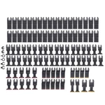 100 Pcs Japanese Tooth Oscillating Saw Blades Titanium Multitool Kit. Fixed Price $35.77.