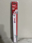Milwaukee 48-00-5789 12 In. 18 Tpi The Torch Sawzall Blades Pk, New. Fixed Price $19.99.