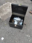 1950S Black & Decker Heavy Duty Circular Saw Model U-80 W/ Case Working Rare. Fixed Price $180.00.