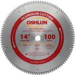 Oshlun SBNF-140100 14-INCH Tooth Tcg Saw Blade With 1-INCH Arbor For Alum.... Fixed Price $161.07.