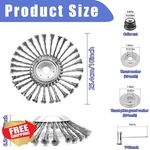 Czs 10" Wired Trimmer Blade Head Steel Cutter Brush Weed Eater Adapter. Fixed Price $34.99.
