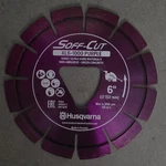Husqvarna Soff-cut XL6-1000 Purple 6" Pack Diamond Saw Blade For Concrete. Fixed Price $175.00.