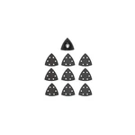 Milwaukee Tool 49-25-2009 3-1/2 In. Open-lok Triangle Sanding Pad With. Fixed Price $13.97.