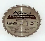 Avanti Framing Blade Carbide Tip 24 Teeth 5/8 " Steel Box Of 9. Fixed Price $45.50.