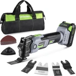 Workpro 20V Oscillating Tool Kit, Cordless And Brushless 19,000 Rpm Orbiting Mul. Fixed Price $166.99.