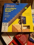 Carter Accuright Bandsaw Blades 93 1/2 1/4 Width .025 Thick 10 Tpi. Fixed Price $25.00.