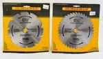 TWO(2) Circular Saw Blade 6-1/2" Irwin 11120 And 11220. Fixed Price $8.76.
