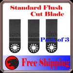 3 Standard Flush Cut Oscillating Multi Tool Saw Blade For Ryobi Jobmax Craftsman. Fixed Price $8.95.