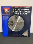Neiko 14 80 Tooth Carbide Tipped Saw Blade Arbor (wood Cutting). Fixed Price $15.99.