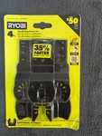Ryobi 4-PIECE Wood Oscillating Multi-tool Blade Set A24401. Fixed Price $18.99.