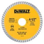 Dewalt DW4701 Wet Dry 4-1/2-INCH Cutting Diamond Saw Blade With 7/8-INCH Arbor. Fixed Price $18.99.