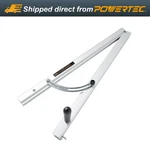 Powertec 71035 Table Saw Angle Cutting Jig For Creating Tapered Cuts 24-INCH. Fixed Price $30.99.