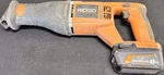 Ridgid R844 18V Cordless Reciprocating Saw W/ 1X 6AH Li-ion Battery. Fixed Price $73.00.